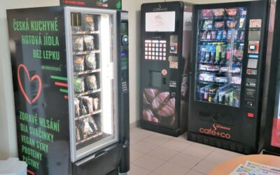 Bezlepkový automat v pelhřimovské nemocnici