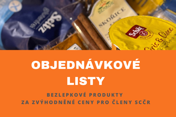 Výhodný nákup bezlepkových produktů pro členy a další aktuality