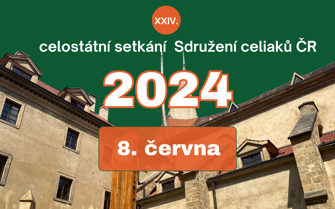 XXIV. ročník celostátního setkání Sdružení celiaků ČR se bude konat 8. června