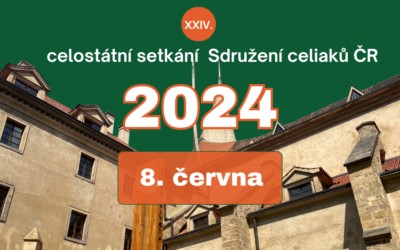 XXIV. ročník celostátního setkání Sdružení celiaků ČR se bude konat 8. června