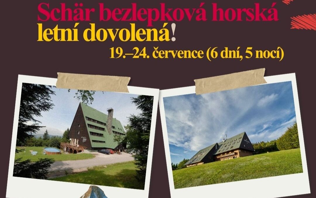 2026 Schär bezlepková horská letní dovolená